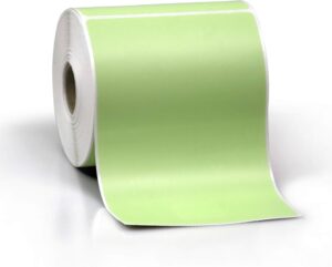 custom die cut Coloured Thermal Labels