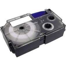 Casio XR-9X-S-DJ/XR-9X1-W-DJ Label Tape, Size 9mm, Color Black on Clear