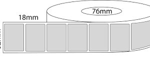 32mm x 18mm Direct Thermal Label Rolls