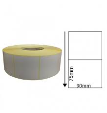 75mm x90mm Direct Thermal Label