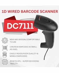 DCode DC7111 1D wired handheld barcode scanner - Image 2