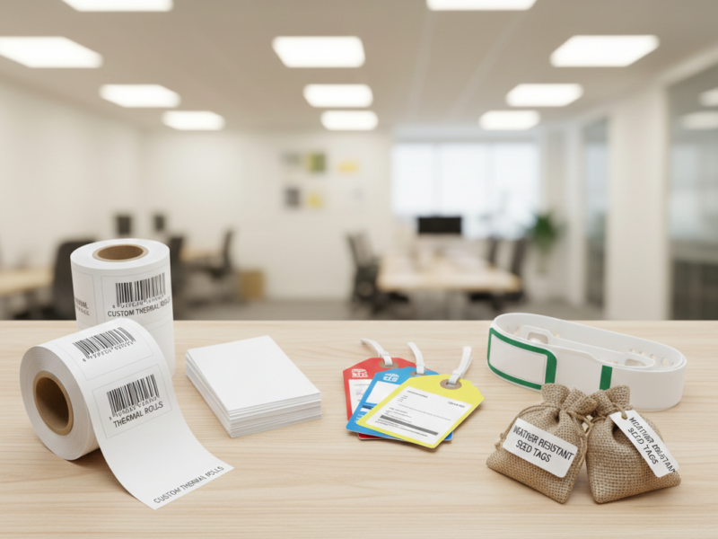 Elevate Your Branding and Logistics with Mindware’s Premium Tyvek Labeling Solutions