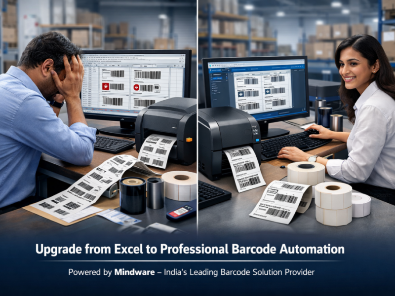 Excel Barcode Printing Automation with BarTender | Mindware