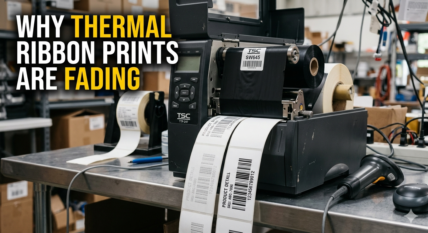 Why Your Thermal Ribbon Prints Are Fading ?